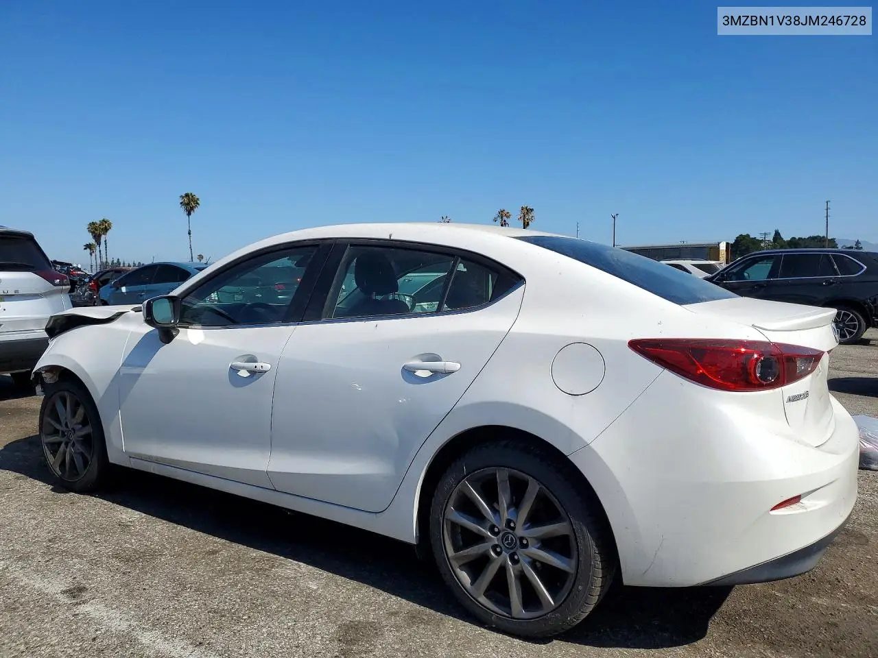 2018 Mazda 3 VIN: 3MZBN1V38JM246728 Lot: 56989276