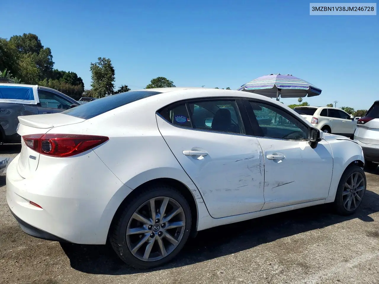 2018 Mazda 3 VIN: 3MZBN1V38JM246728 Lot: 56989276