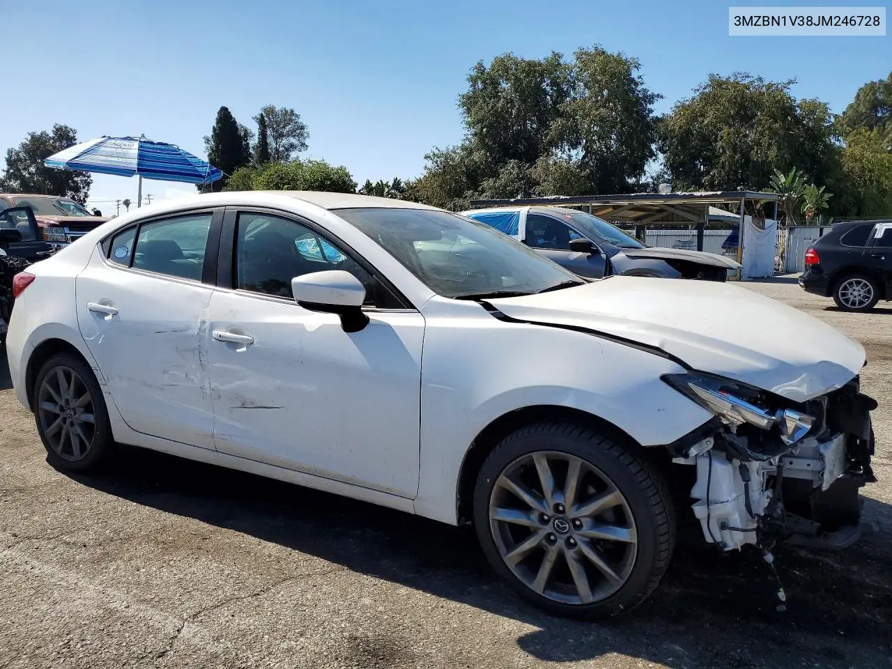 2018 Mazda 3 VIN: 3MZBN1V38JM246728 Lot: 56989276