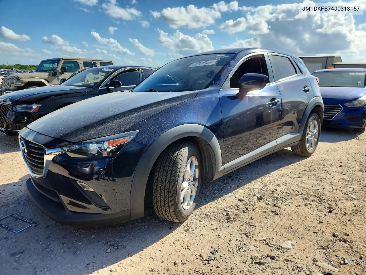 2018 Mazda Cx-3 Sport VIN: JM1DKFB74J0313157 Lot: 57064906