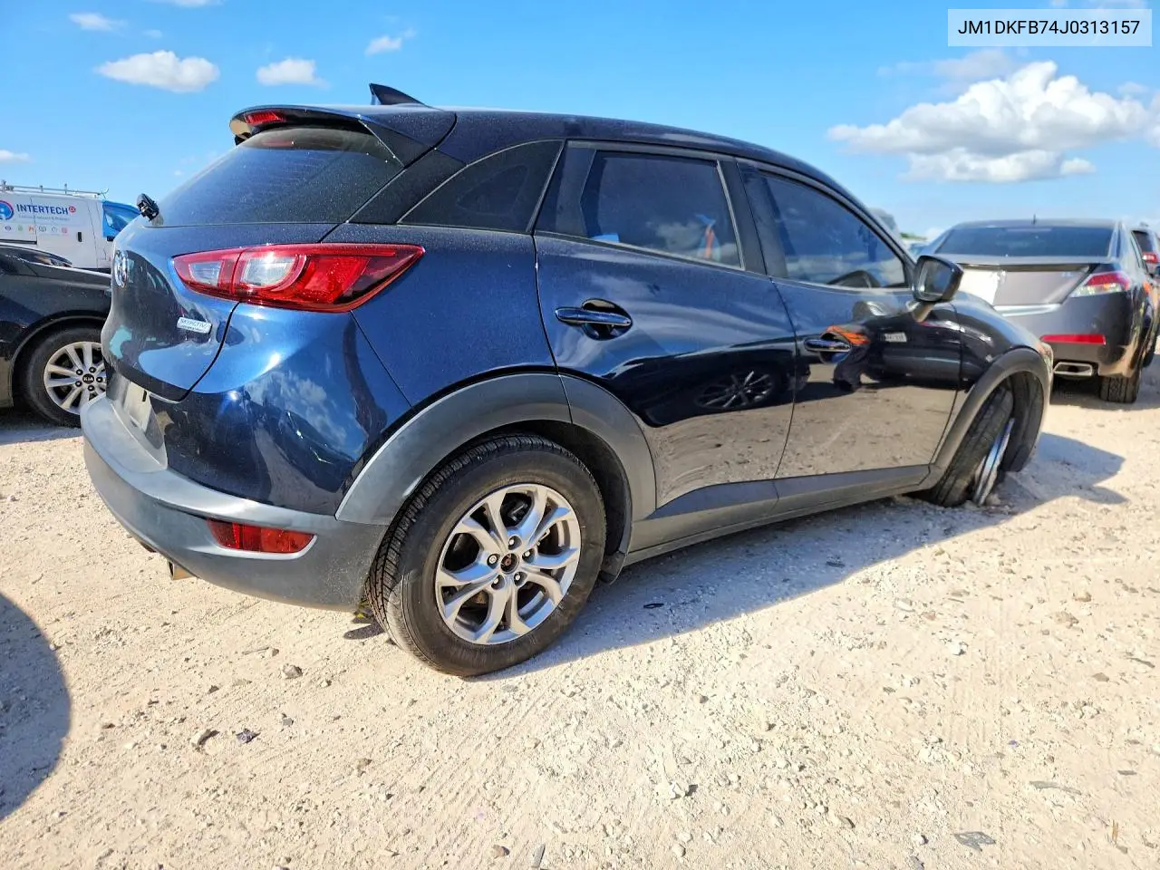 2018 Mazda Cx-3 Sport VIN: JM1DKFB74J0313157 Lot: 57064906