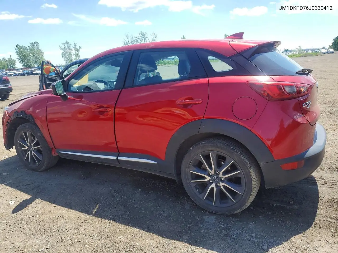 2018 Mazda Cx-3 Grand Touring VIN: JM1DKFD76J0330412 Lot: 57073706