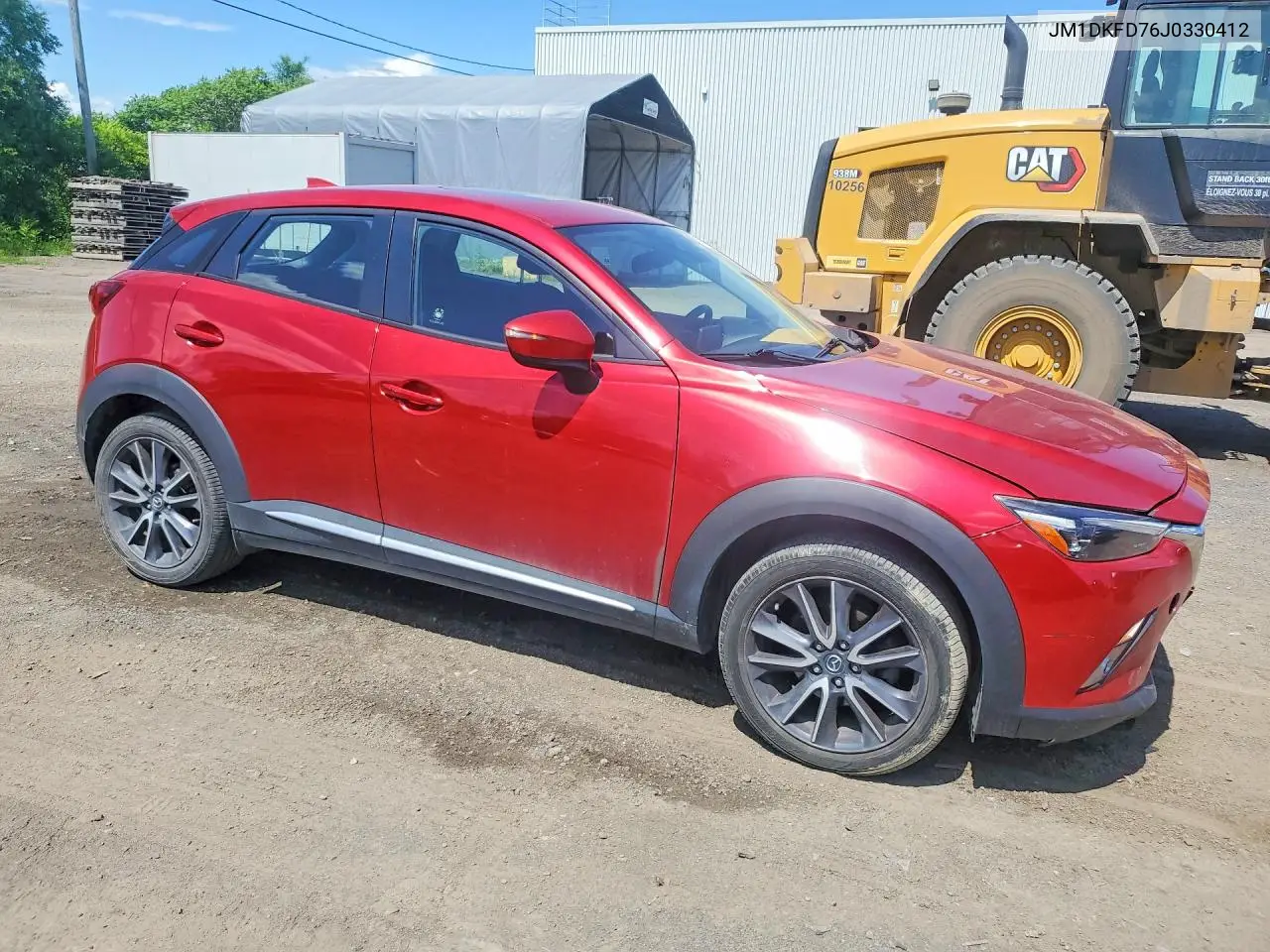 2018 Mazda Cx-3 Grand Touring VIN: JM1DKFD76J0330412 Lot: 57073706