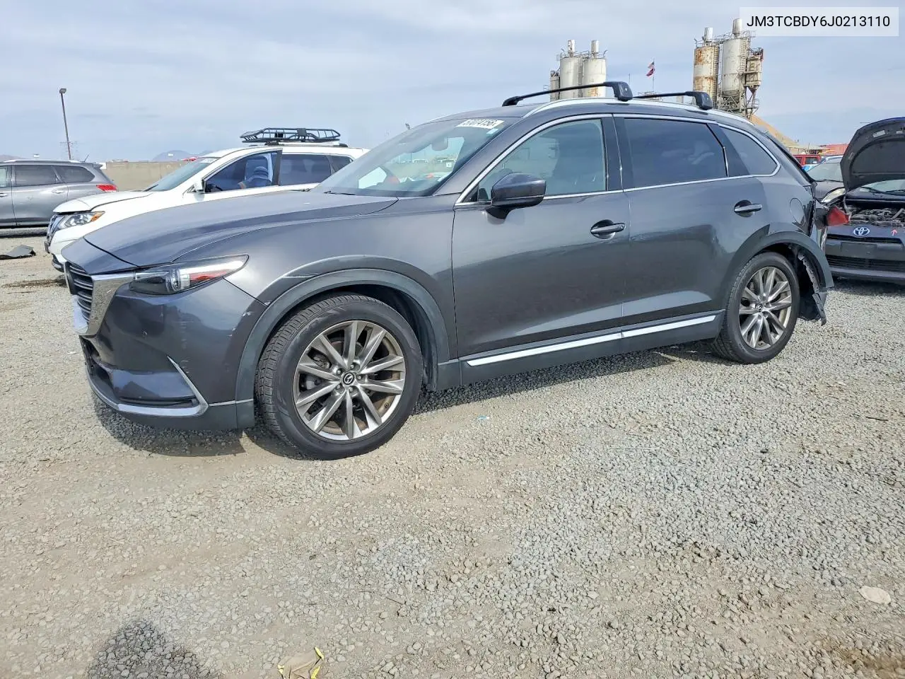 2018 Mazda Cx-9 Grand Touring VIN: JM3TCBDY6J0213110 Lot: 57074156