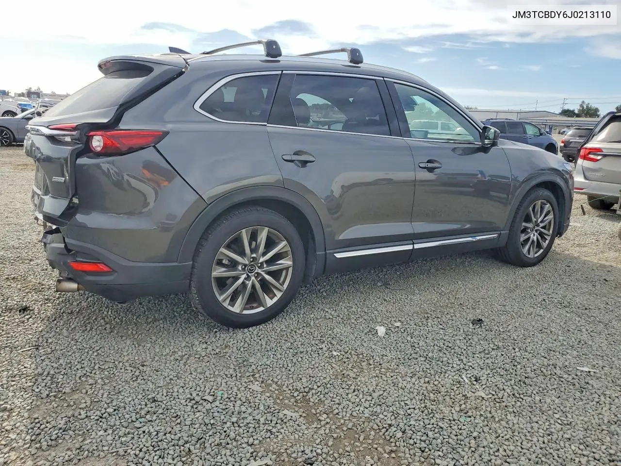 2018 Mazda Cx-9 Grand Touring VIN: JM3TCBDY6J0213110 Lot: 57074156