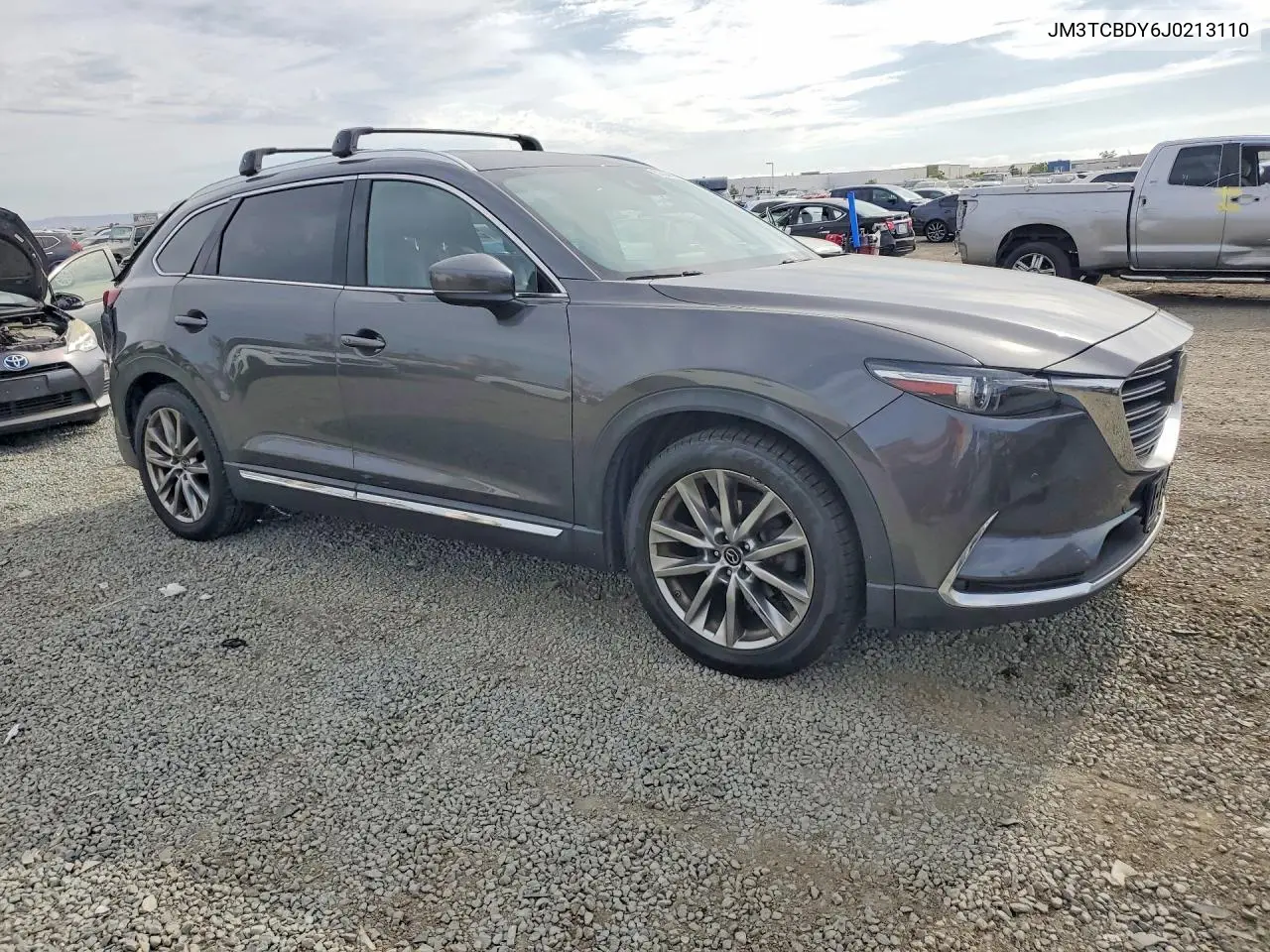 2018 Mazda Cx-9 Grand Touring VIN: JM3TCBDY6J0213110 Lot: 57074156