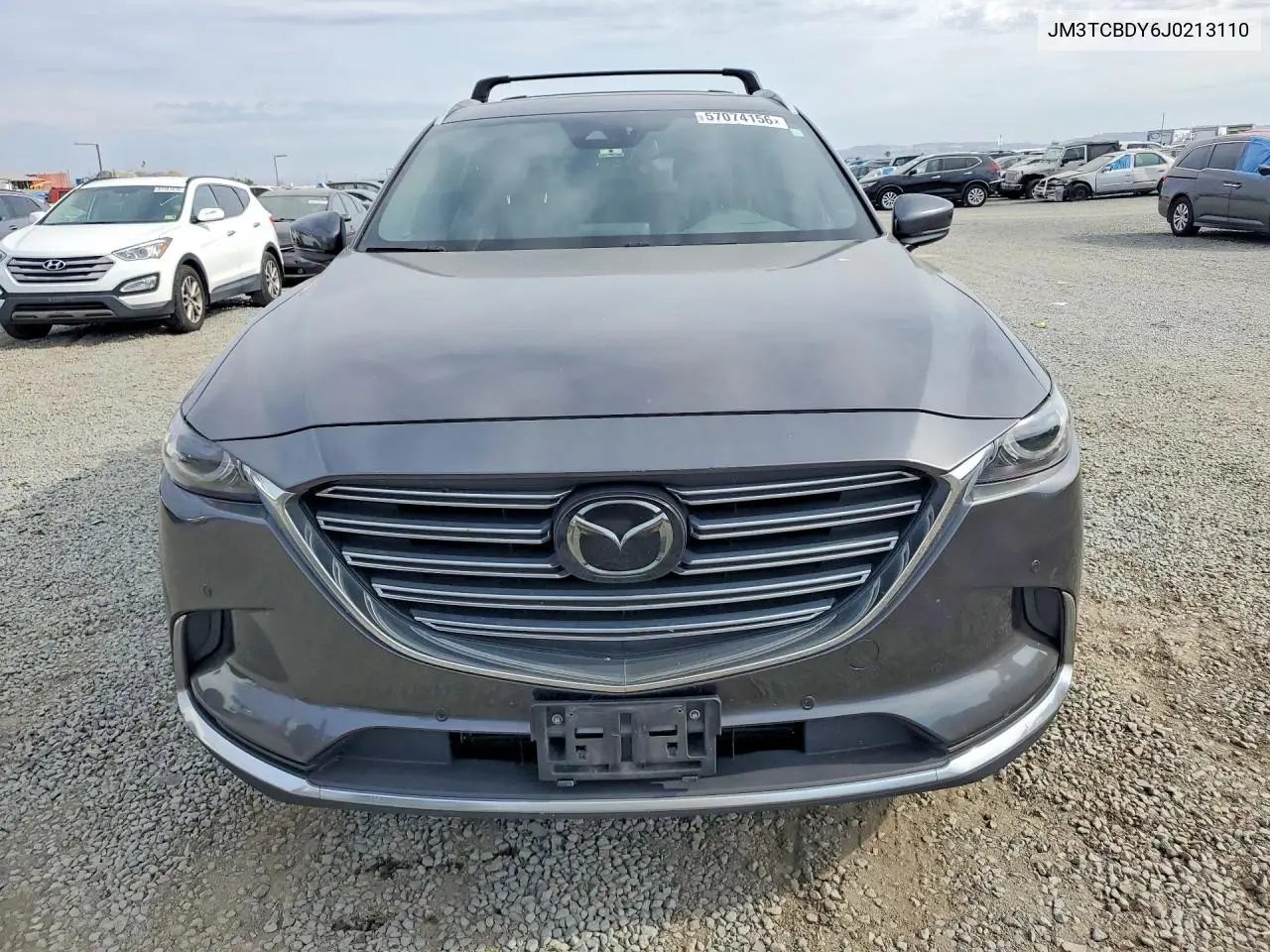 2018 Mazda Cx-9 Grand Touring VIN: JM3TCBDY6J0213110 Lot: 57074156