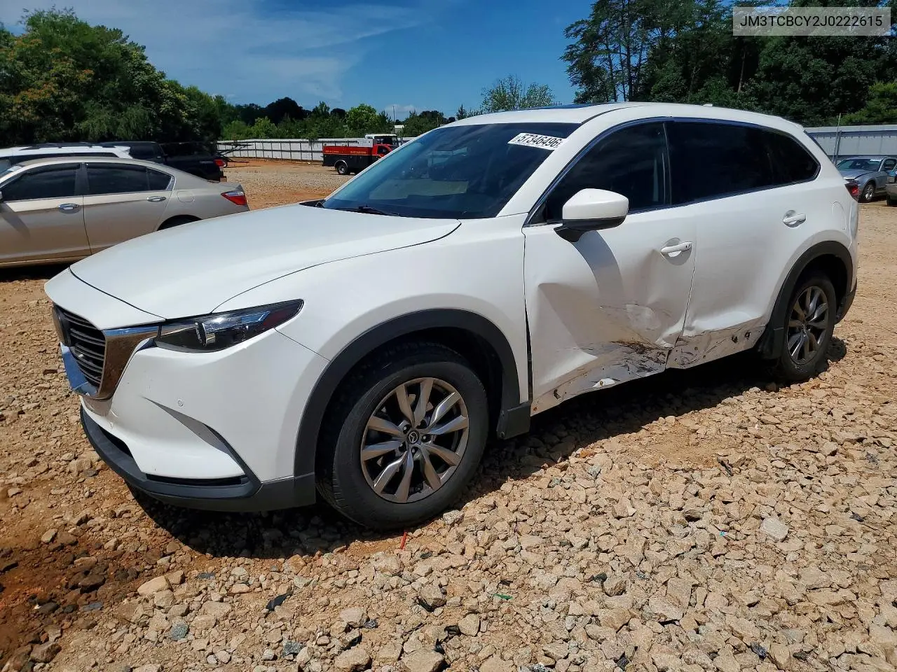 2018 Mazda Cx-9 Touring VIN: JM3TCBCY2J0222615 Lot: 57346496