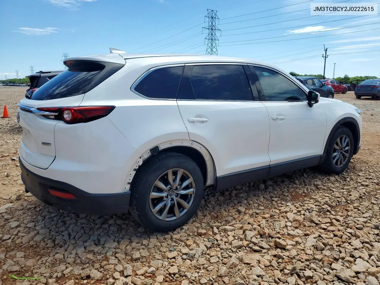2018 Mazda Cx-9 Touring VIN: JM3TCBCY2J0222615 Lot: 57346496