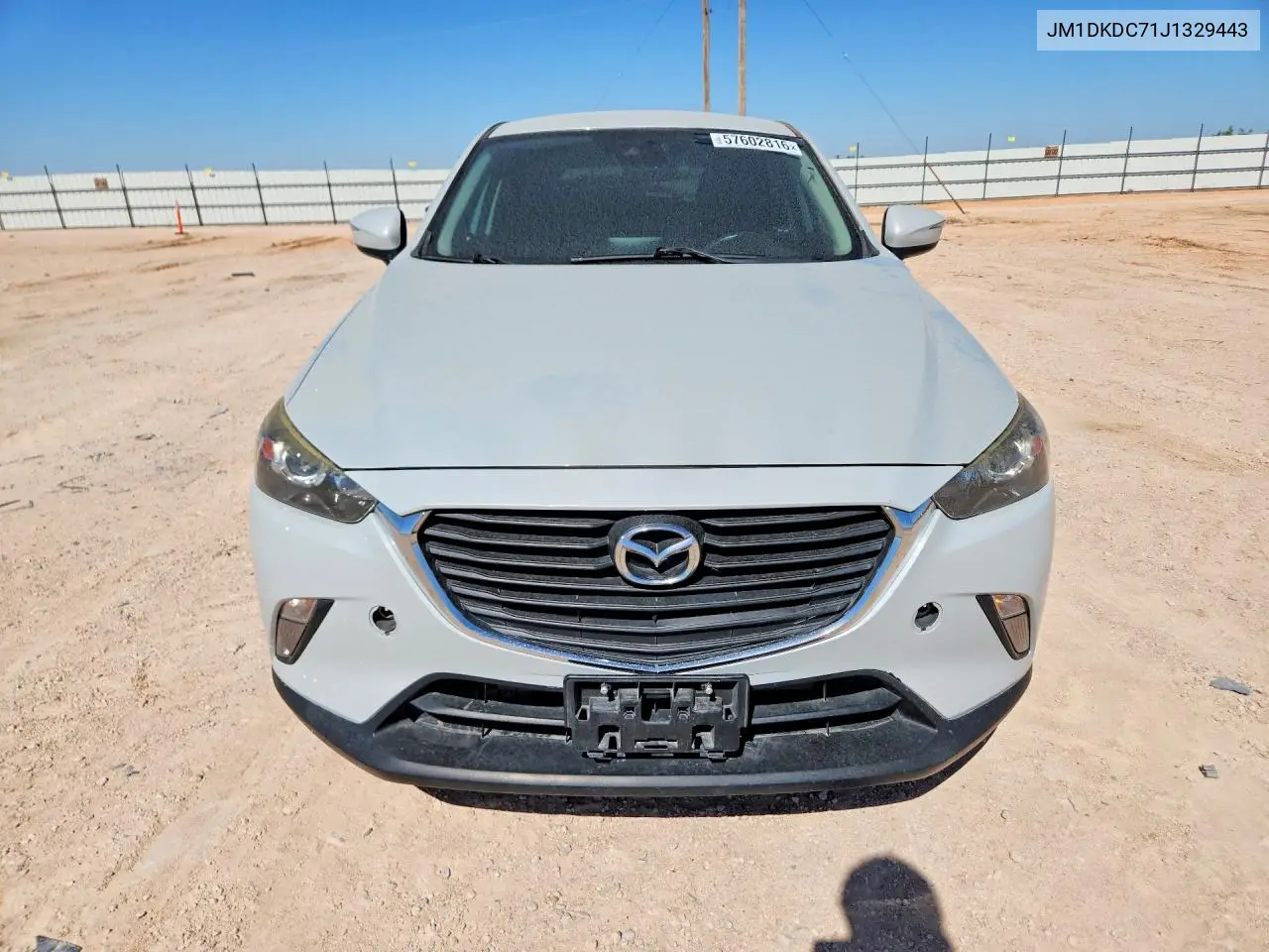 2018 Mazda Cx-3 Touring VIN: JM1DKDC71J1329443 Lot: 57602816