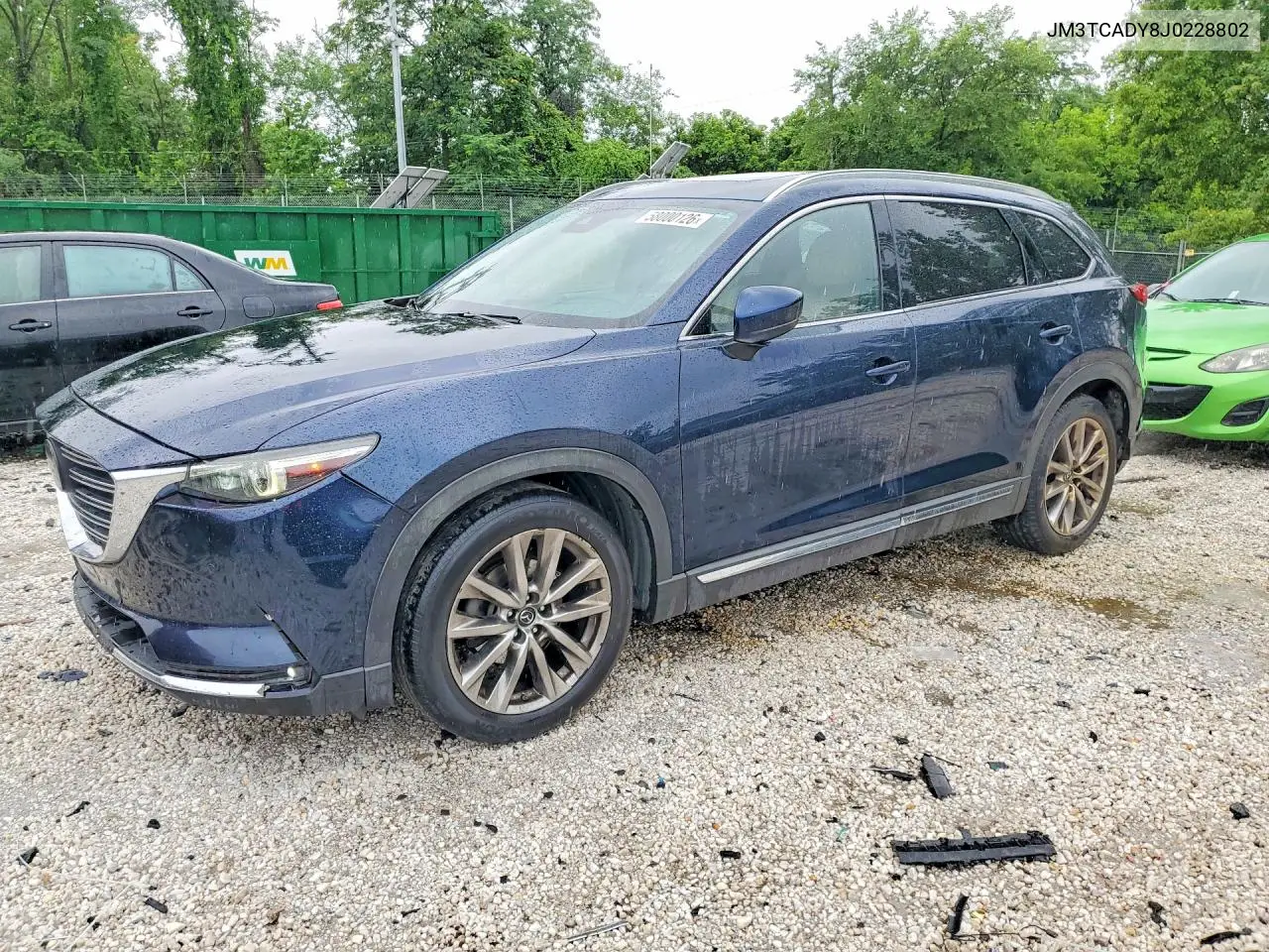 2018 Mazda Cx-9 Grand Touring VIN: JM3TCADY8J0228802 Lot: 58000126