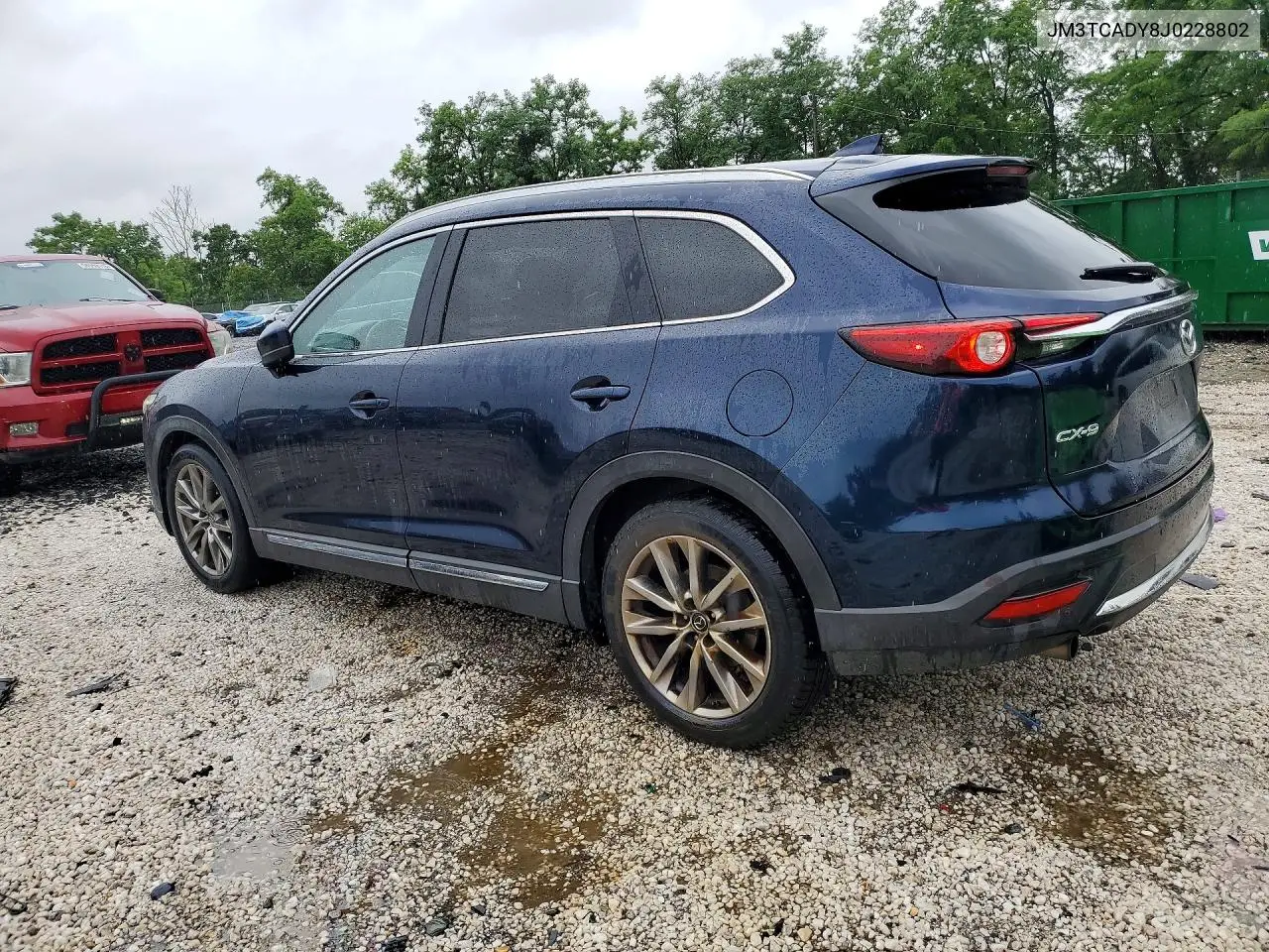 2018 Mazda Cx-9 Grand Touring VIN: JM3TCADY8J0228802 Lot: 58000126