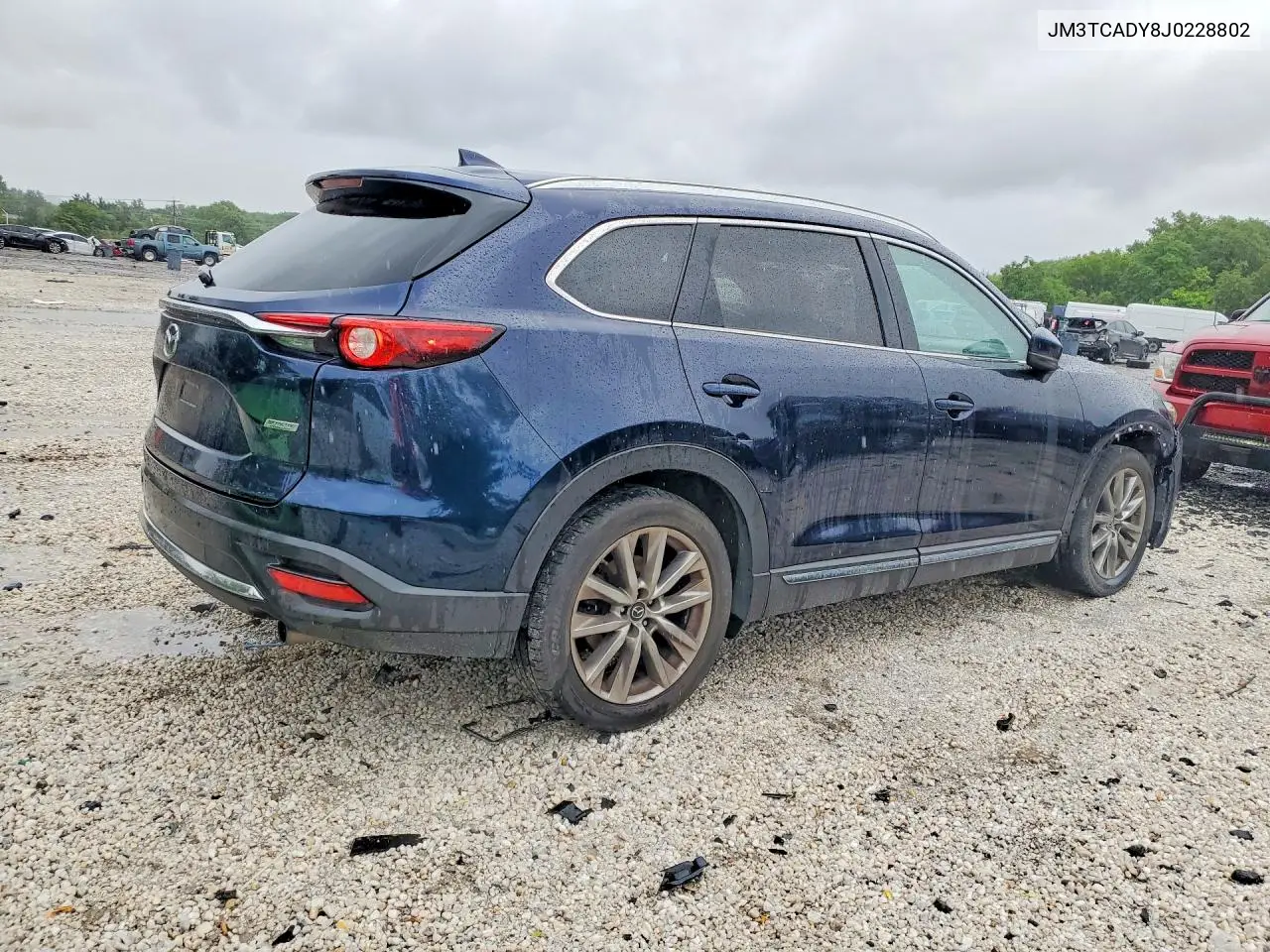 2018 Mazda Cx-9 Grand Touring VIN: JM3TCADY8J0228802 Lot: 58000126