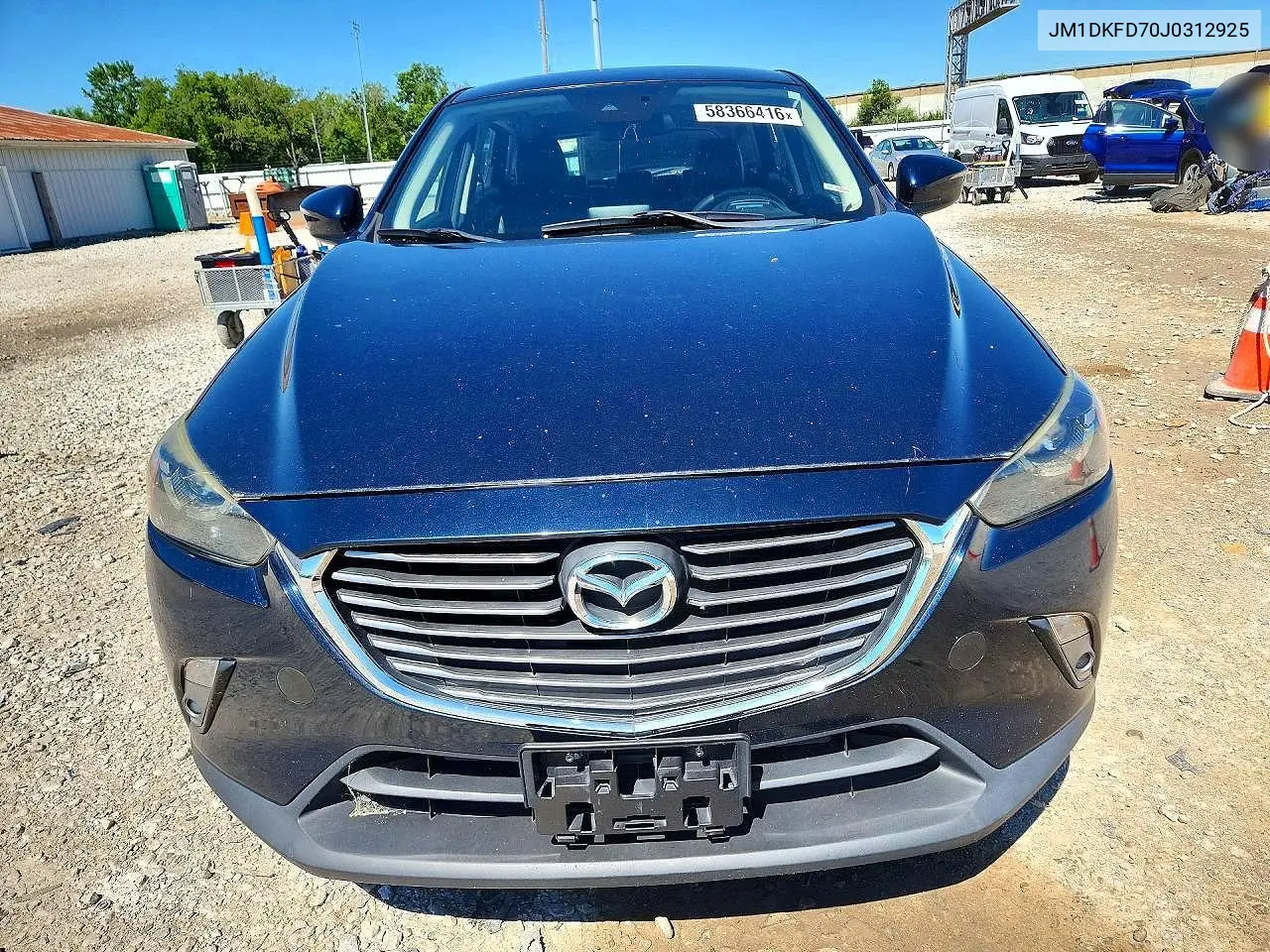2018 Mazda Cx-3 Grand Touring VIN: JM1DKFD70J0312925 Lot: 58366416