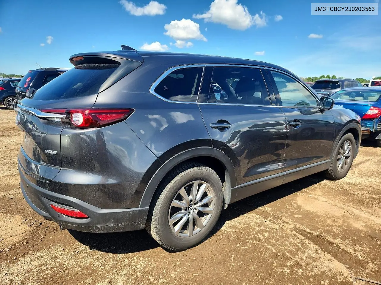 2018 Mazda Cx-9 Touring VIN: JM3TCBCY2J0203563 Lot: 58393426