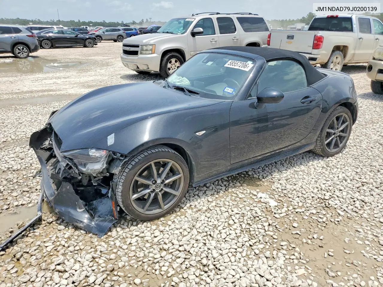 2018 Mazda Mx-5 Miata Grand Touring VIN: JM1NDAD79J0200139 Lot: 58557206