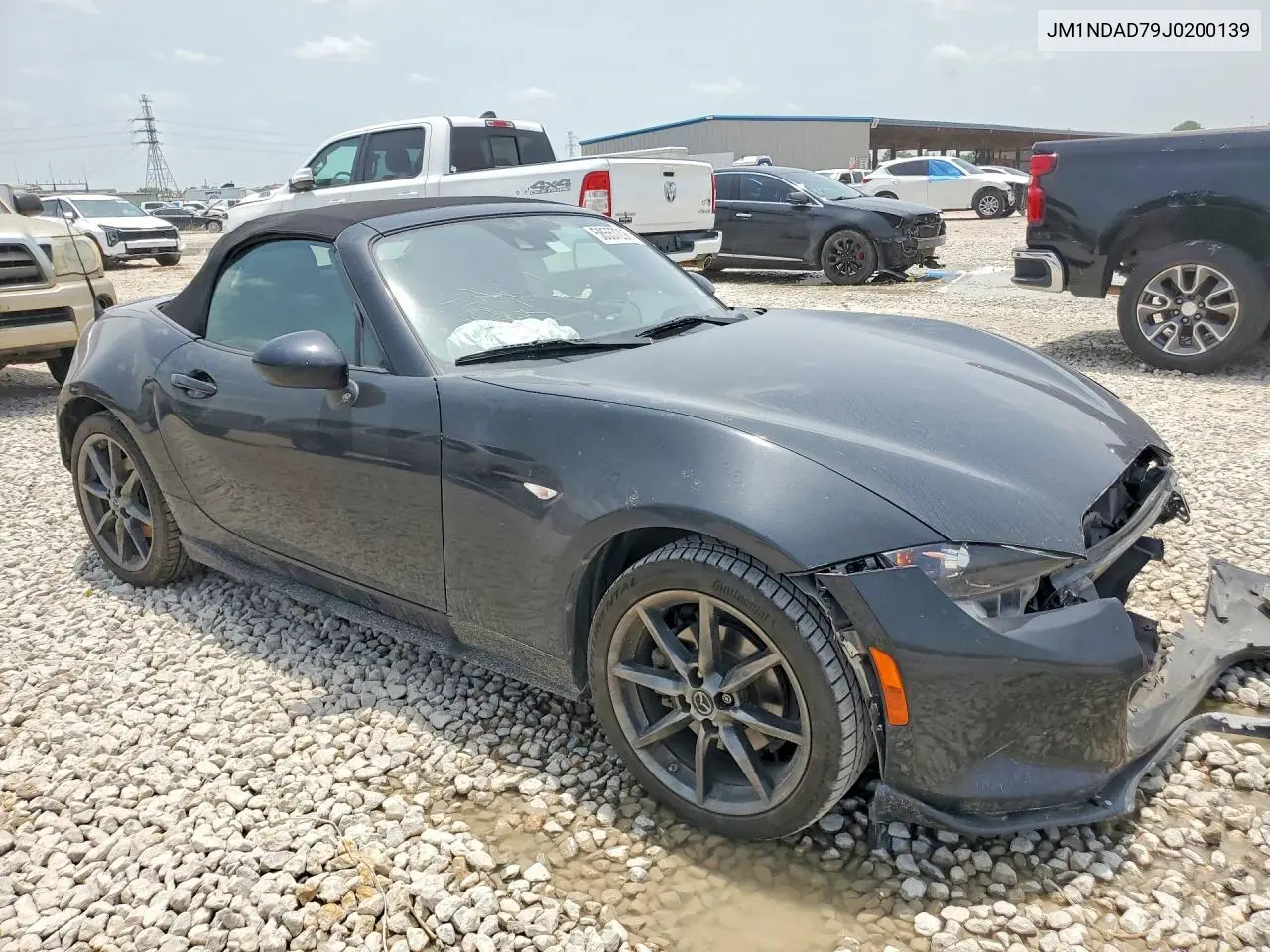 2018 Mazda Mx-5 Miata Grand Touring VIN: JM1NDAD79J0200139 Lot: 58557206