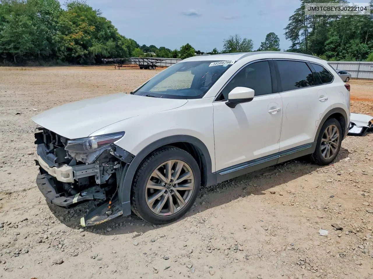 2018 Mazda Cx-9 Signature VIN: JM3TCBEY3J0222104 Lot: 58566266