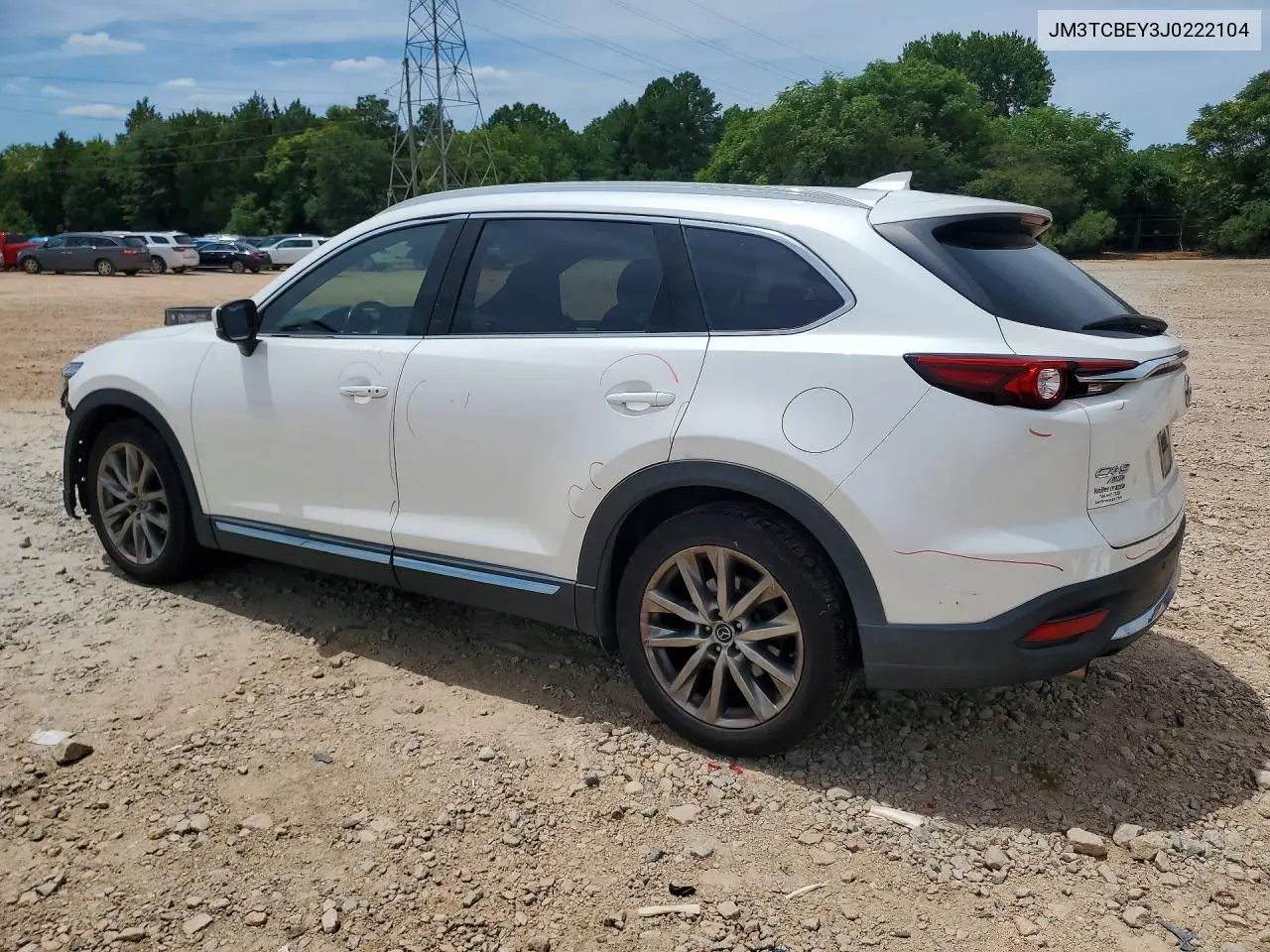 2018 Mazda Cx-9 Signature VIN: JM3TCBEY3J0222104 Lot: 58566266
