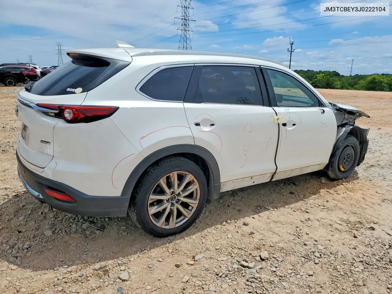2018 Mazda Cx-9 Signature VIN: JM3TCBEY3J0222104 Lot: 58566266