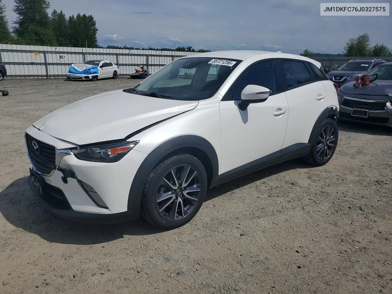 2018 Mazda Cx-3 Touring VIN: JM1DKFC76J0327575 Lot: 58721256