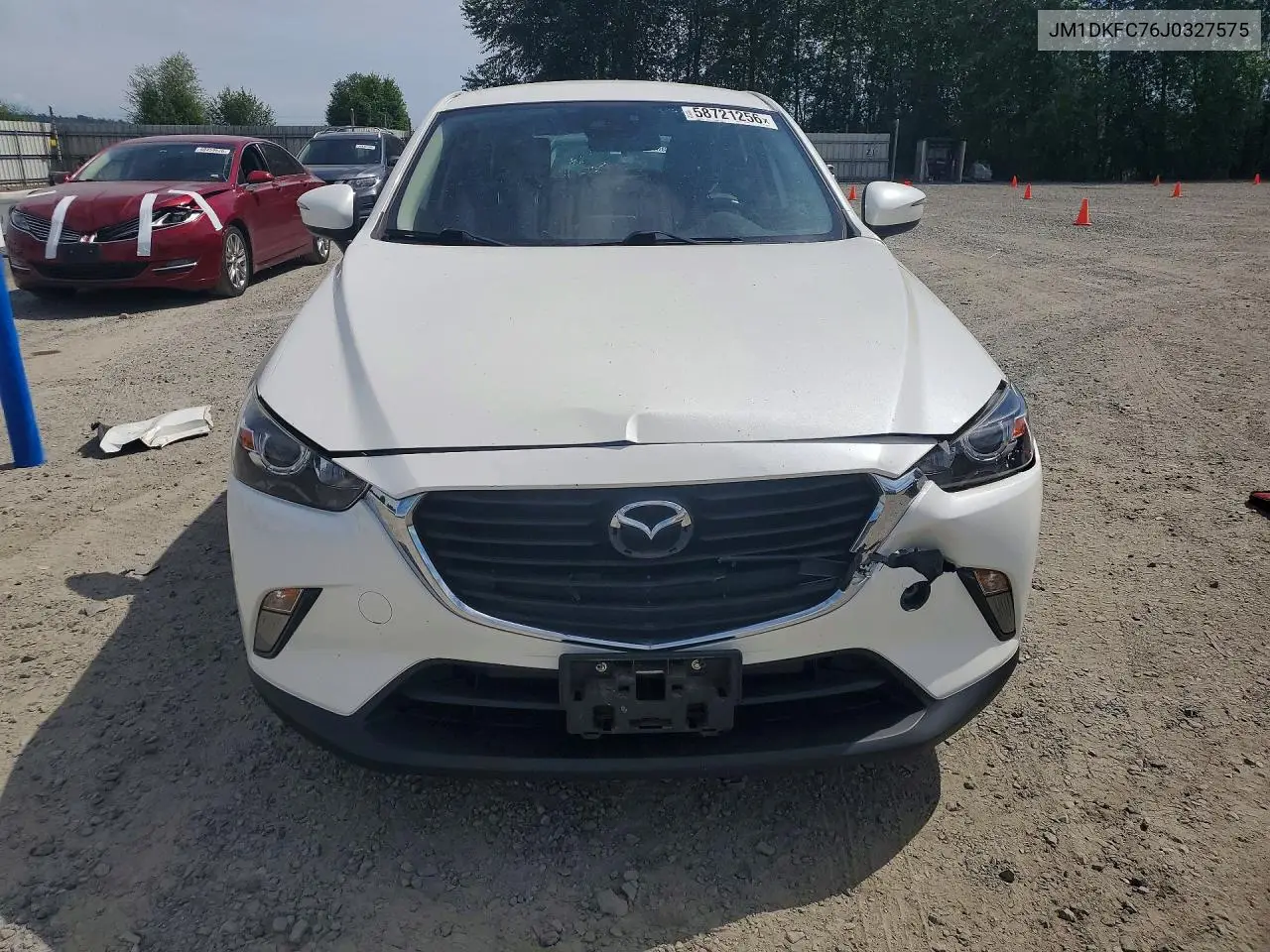2018 Mazda Cx-3 Touring VIN: JM1DKFC76J0327575 Lot: 58721256