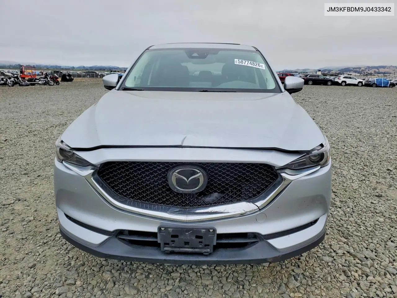 2018 Mazda Cx-5 Grand Touring VIN: JM3KFBDM9J0433342 Lot: 58774826