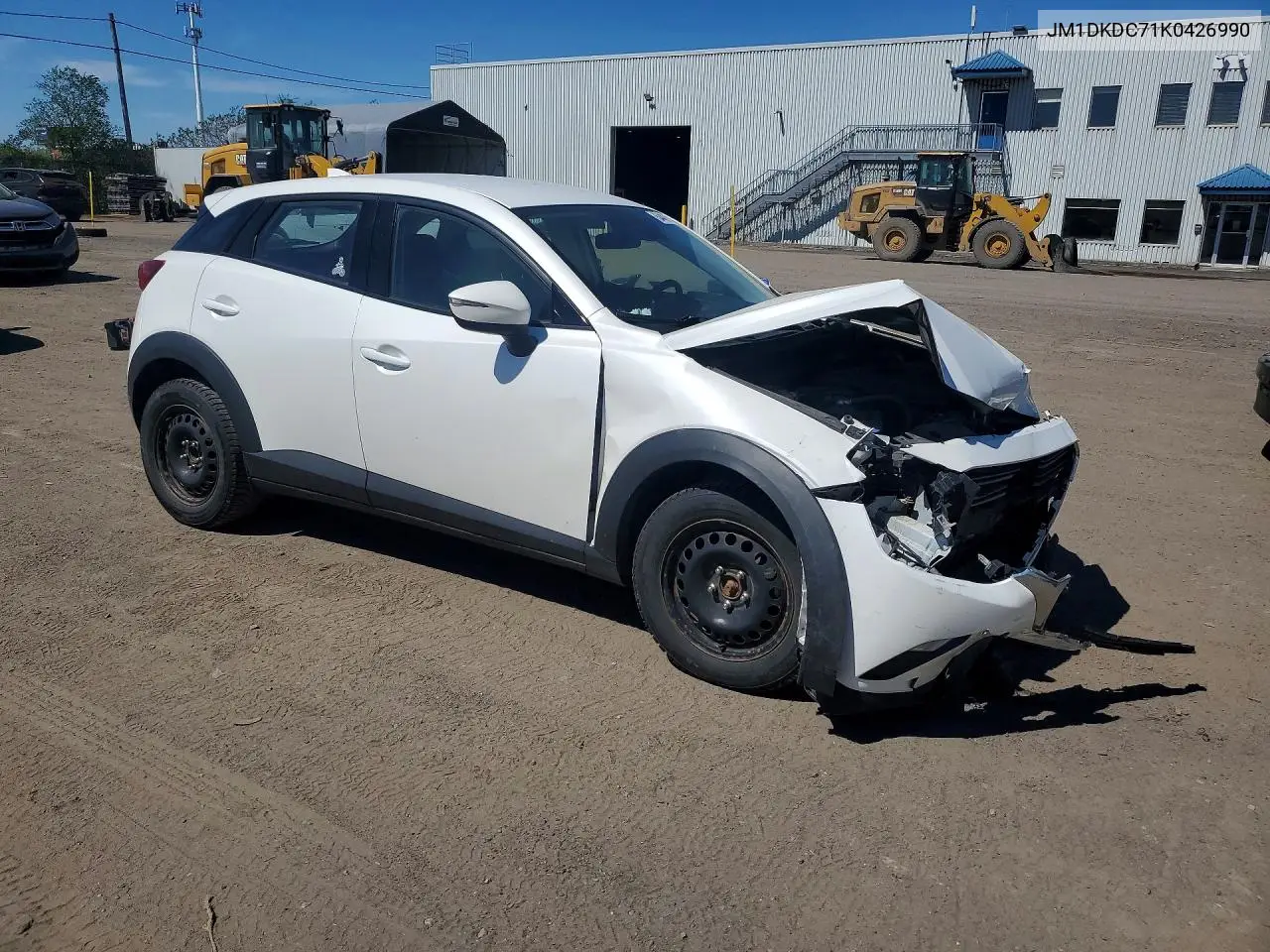 2019 Mazda Cx-3 Touring VIN: JM1DKDC71K0426990 Lot: 54469106