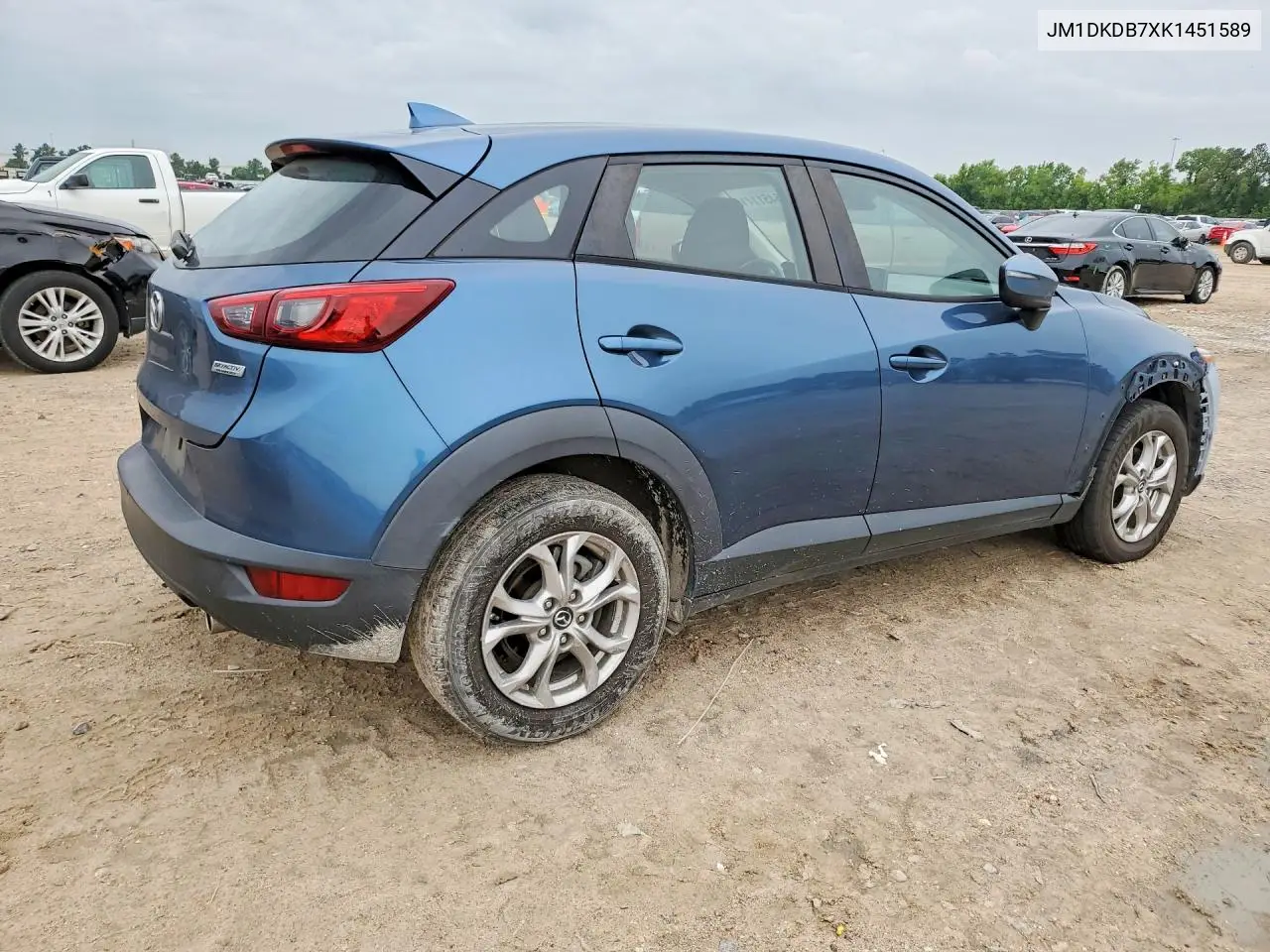 2019 Mazda Cx-3 Sport VIN: JM1DKDB7XK1451589 Lot: 54511416