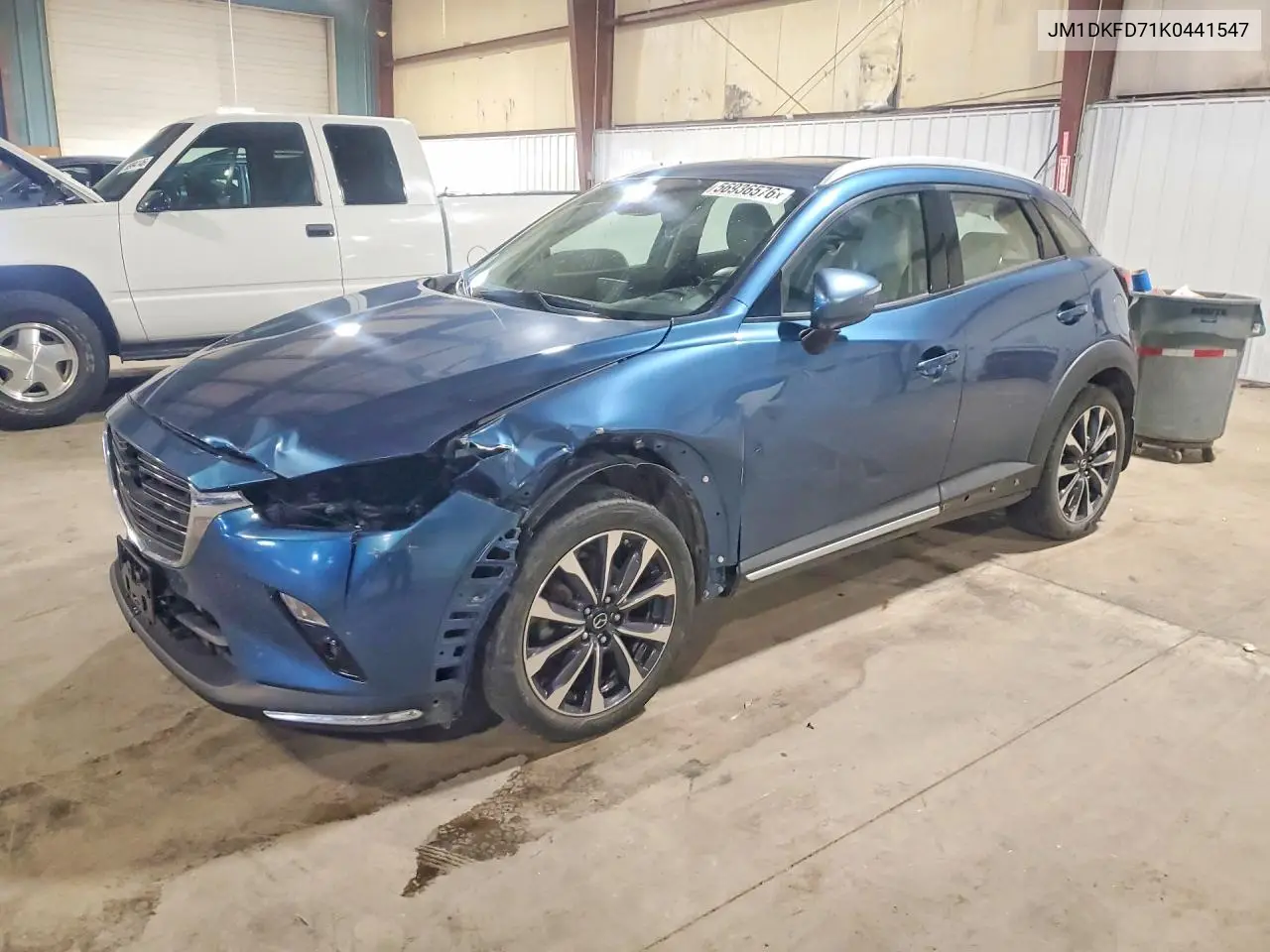 2019 Mazda Cx-3 Grand Touring VIN: JM1DKFD71K0441547 Lot: 56936576