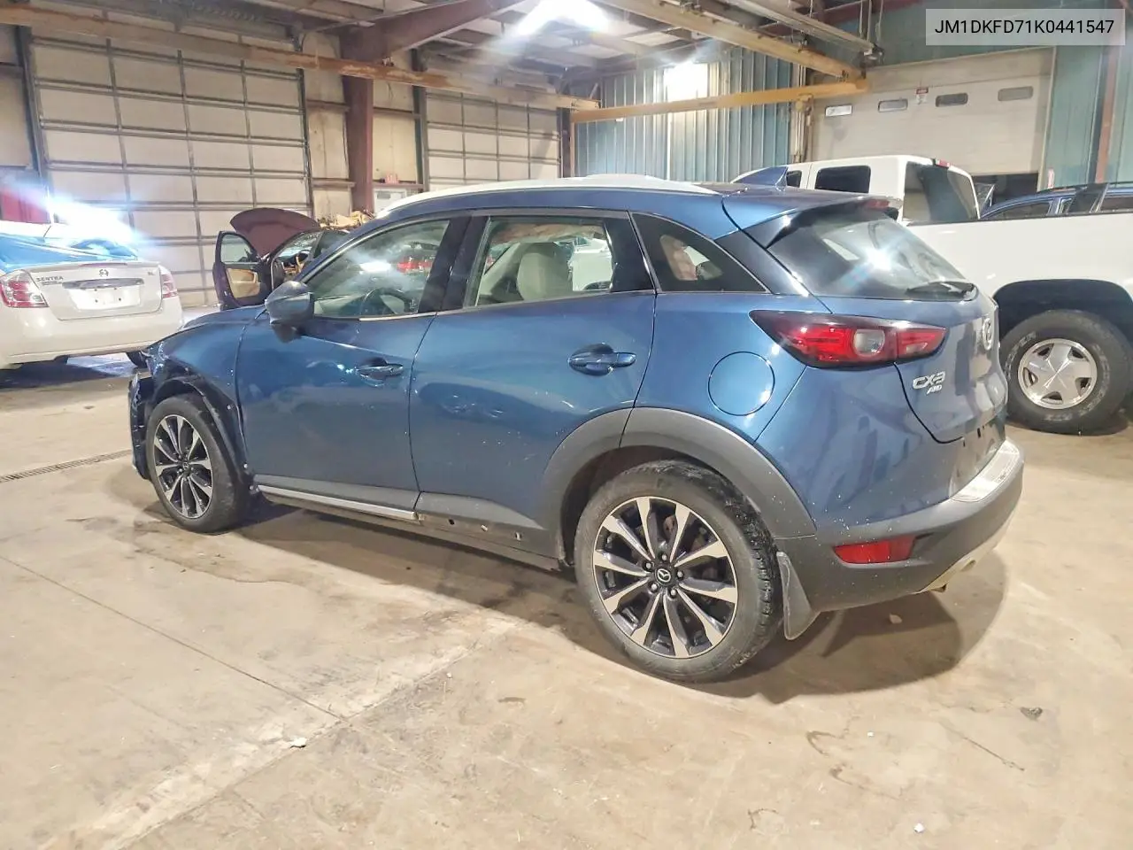 2019 Mazda Cx-3 Grand Touring VIN: JM1DKFD71K0441547 Lot: 56936576