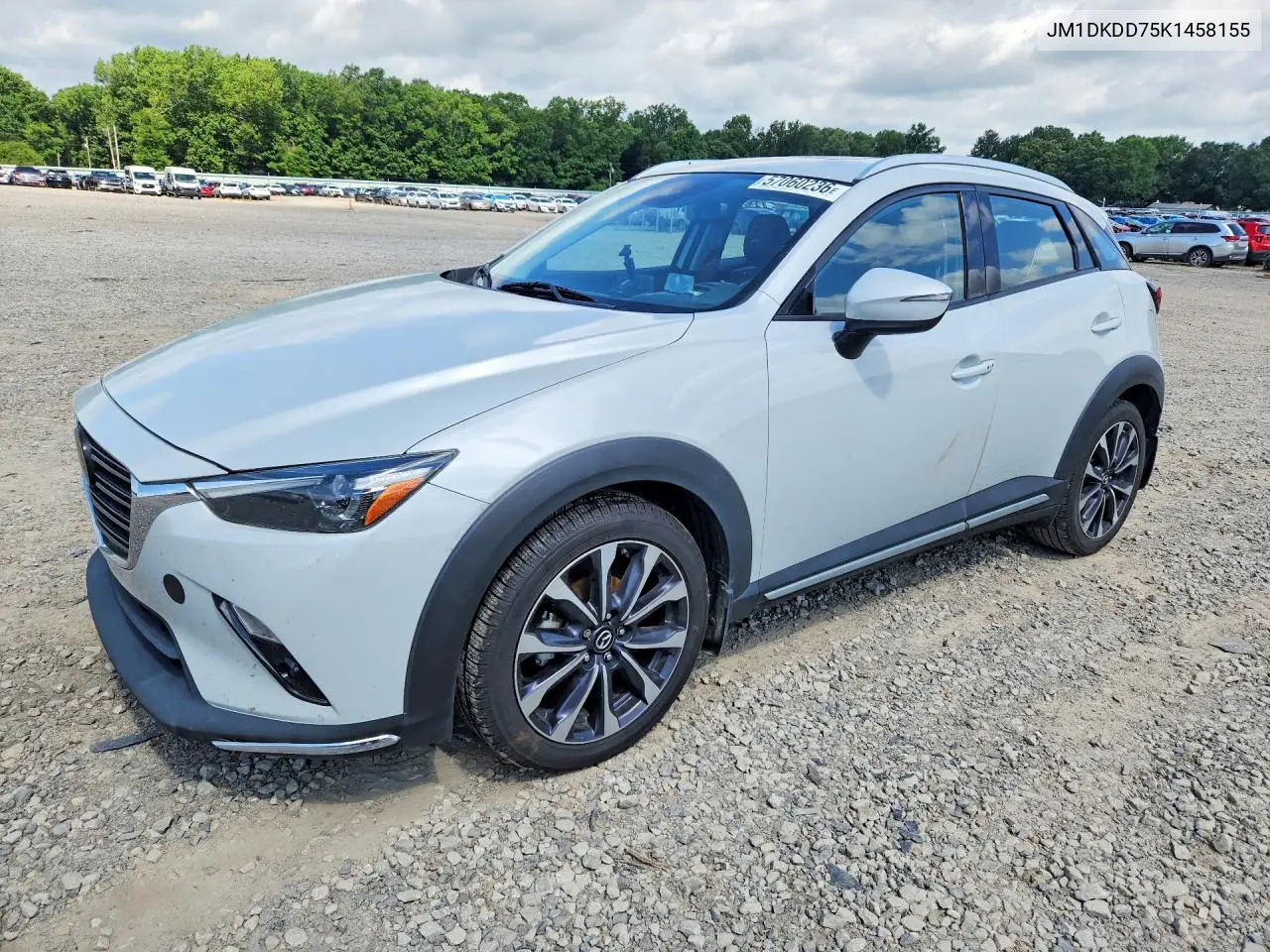 2019 Mazda Cx-3 Grand Touring VIN: JM1DKDD75K1458155 Lot: 57060236