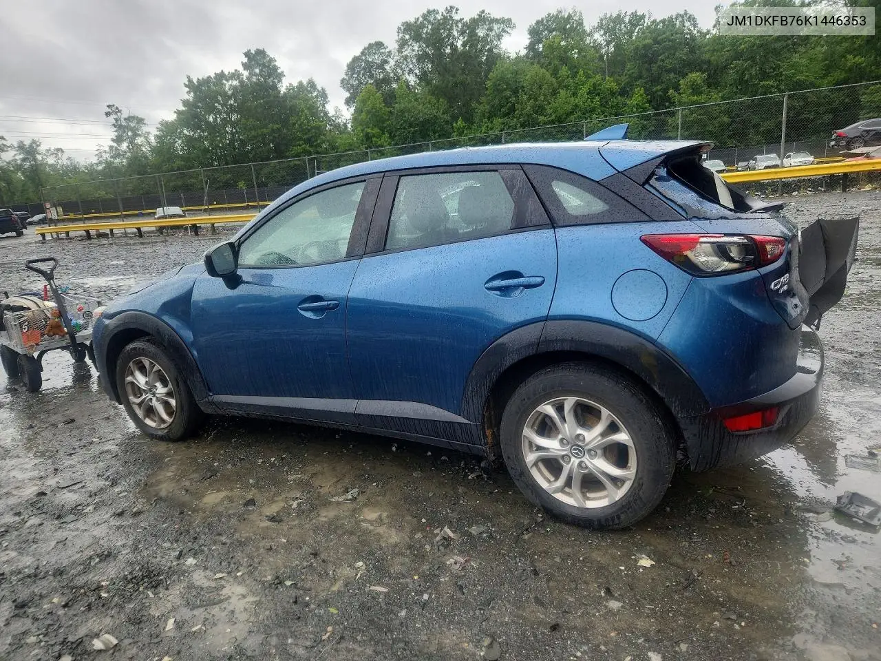 2019 Mazda Cx-3 Sport VIN: JM1DKFB76K1446353 Lot: 58035136
