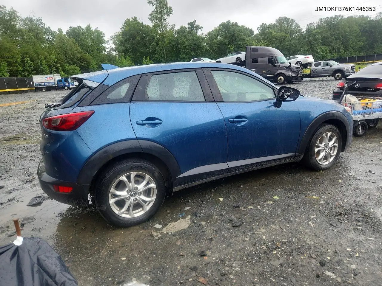 2019 Mazda Cx-3 Sport VIN: JM1DKFB76K1446353 Lot: 58035136