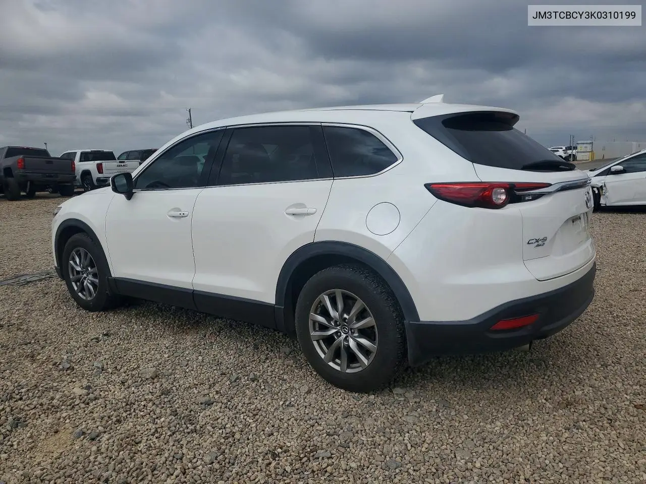 2019 Mazda Cx-9 Touring VIN: JM3TCBCY3K0310199 Lot: 58213546