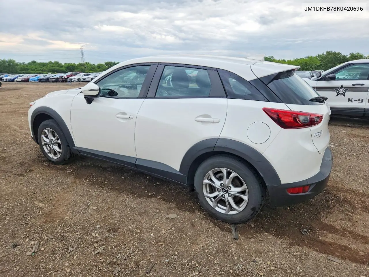 2019 Mazda Cx-3 Sport VIN: JM1DKFB78K0420696 Lot: 58432566