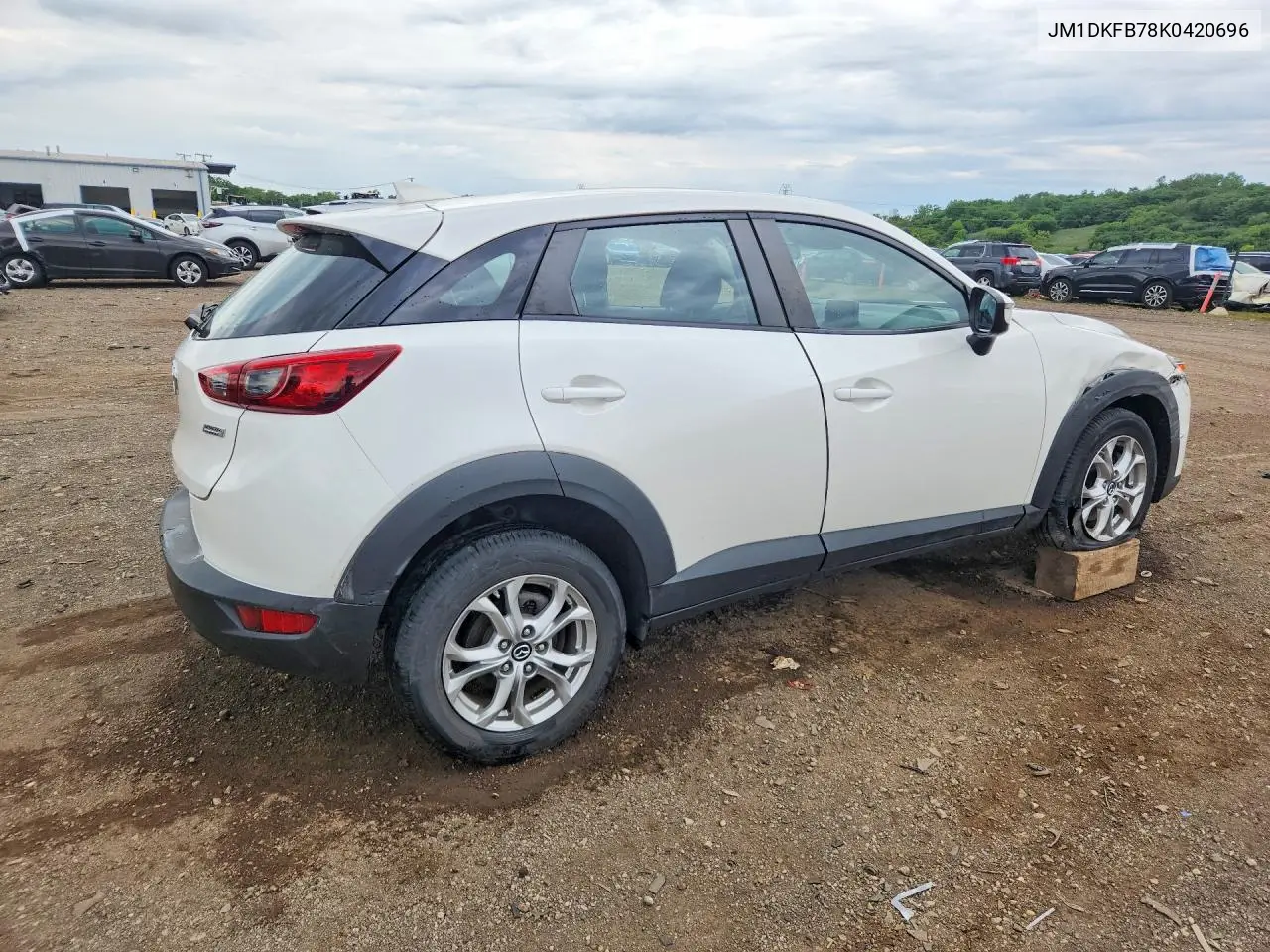 2019 Mazda Cx-3 Sport VIN: JM1DKFB78K0420696 Lot: 58432566