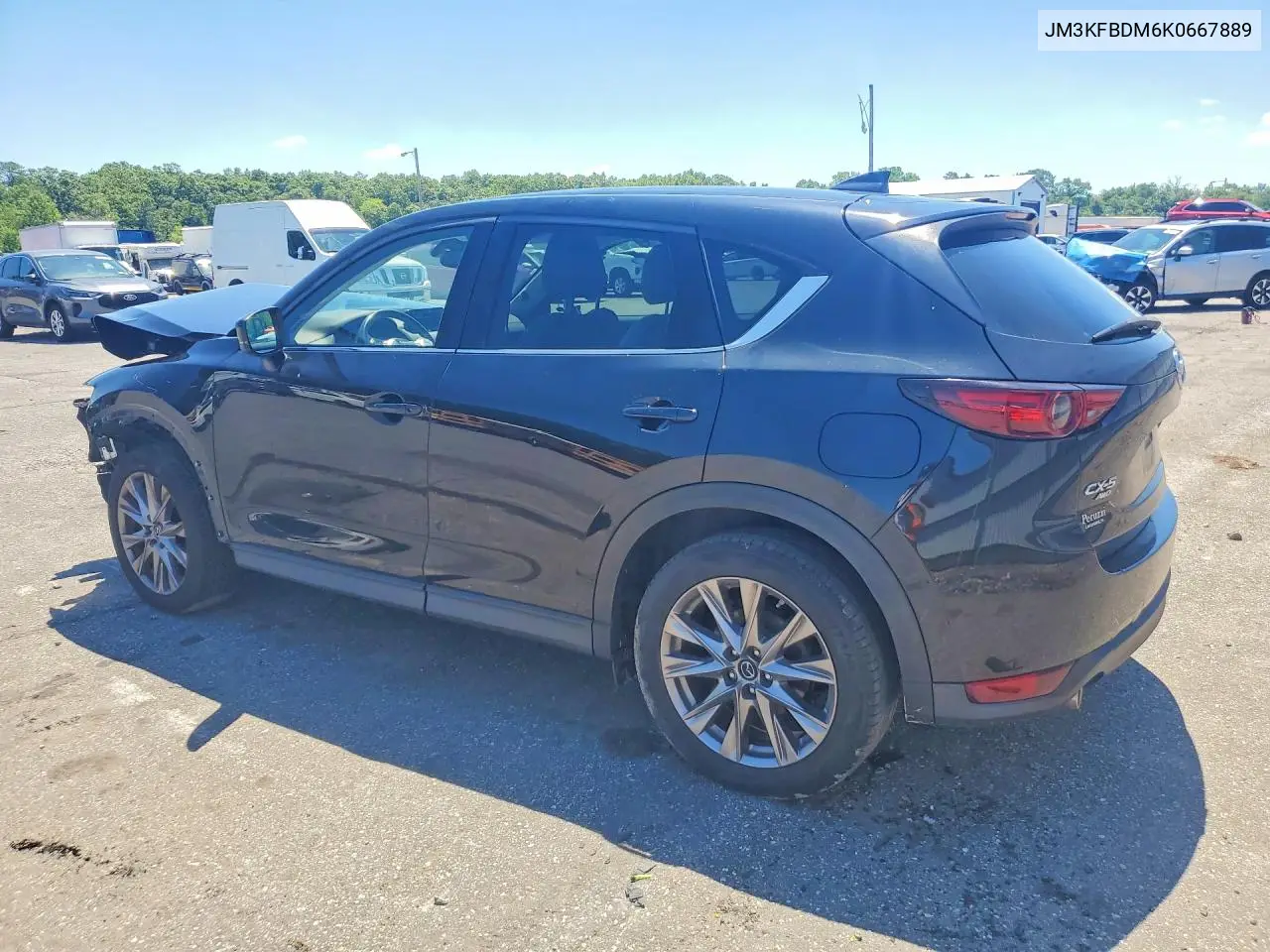 2019 Mazda Cx-5 Grand Touring VIN: JM3KFBDM6K0667889 Lot: 58458096