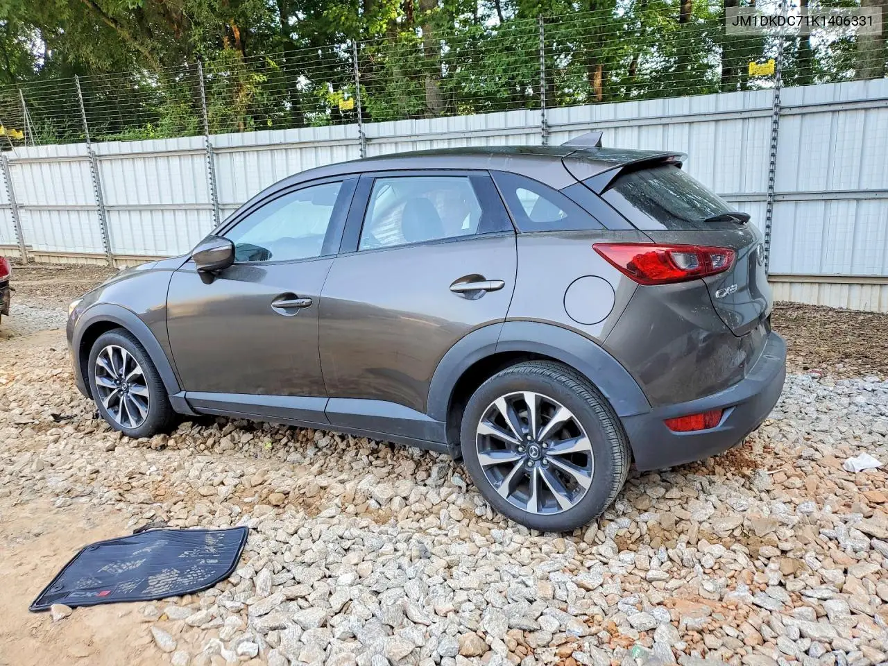 2019 Mazda Cx-3 Touring VIN: JM1DKDC71K1406331 Lot: 58745756