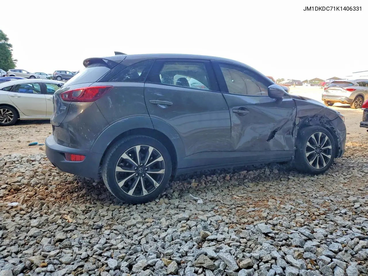 2019 Mazda Cx-3 Touring VIN: JM1DKDC71K1406331 Lot: 58745756