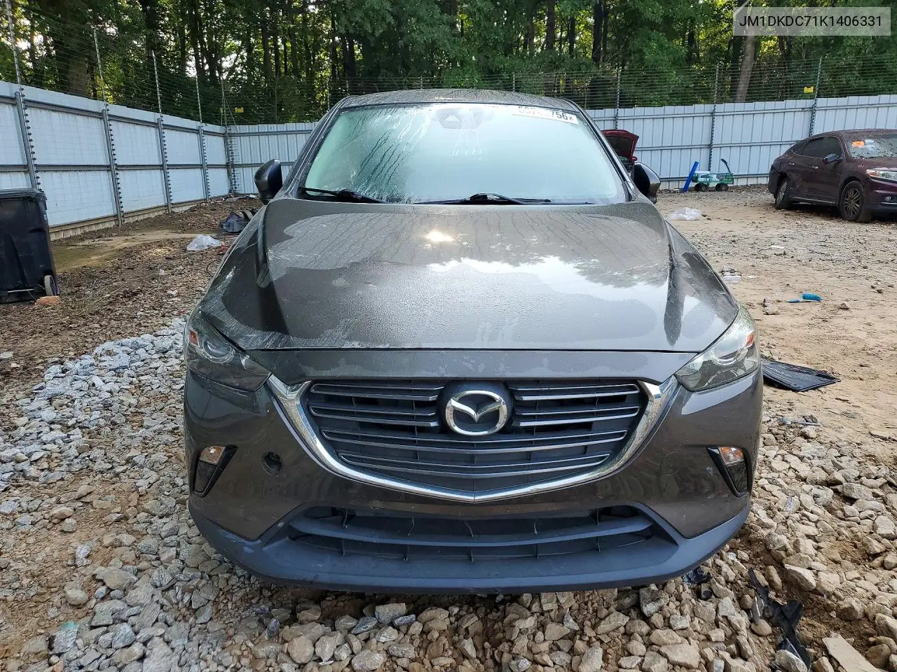 2019 Mazda Cx-3 Touring VIN: JM1DKDC71K1406331 Lot: 58745756