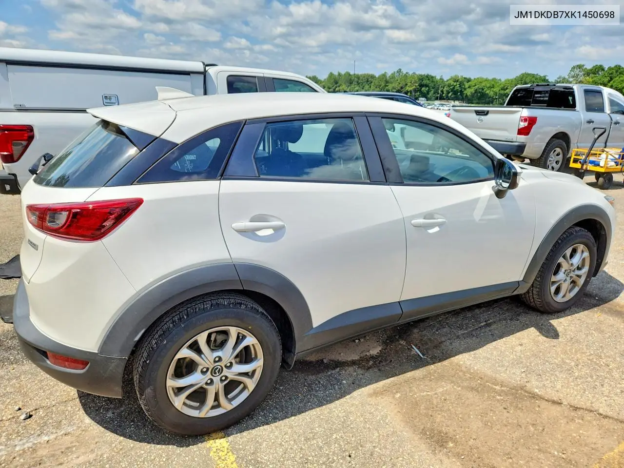 2019 Mazda Cx-3 Sport VIN: JM1DKDB7XK1450698 Lot: 58781876