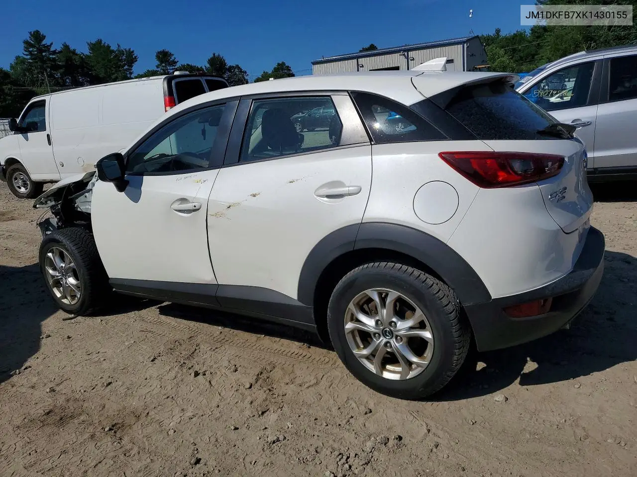 2019 Mazda Cx-3 Sport VIN: JM1DKFB7XK1430155 Lot: 59049496