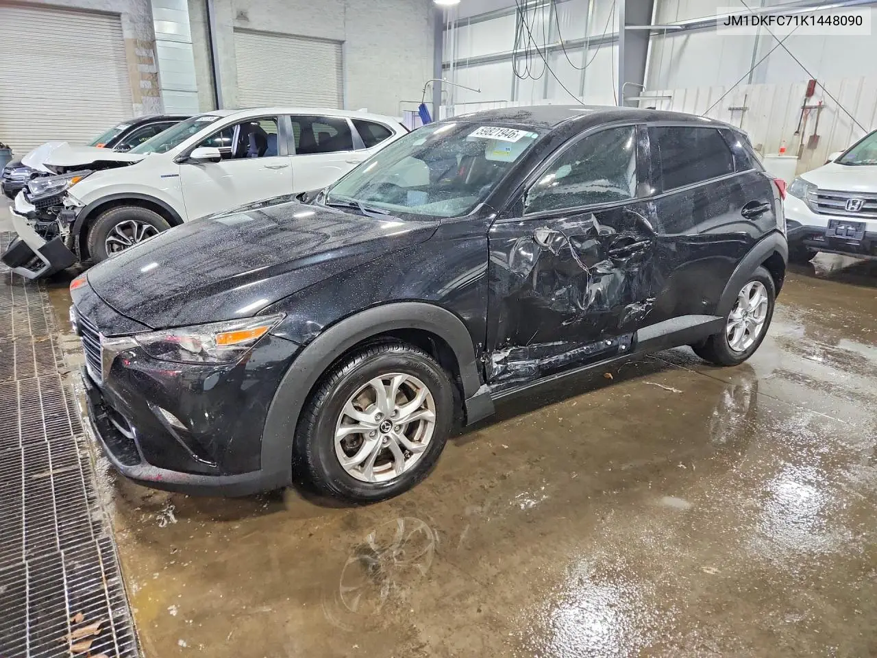 2019 Mazda Cx-3 Touring VIN: JM1DKFC71K1448090 Lot: 59821946