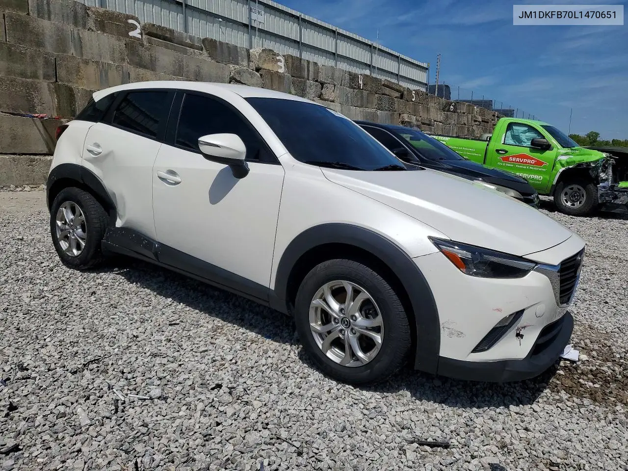2020 Mazda Cx-3 Sport VIN: JM1DKFB70L1470651 Lot: 52608516