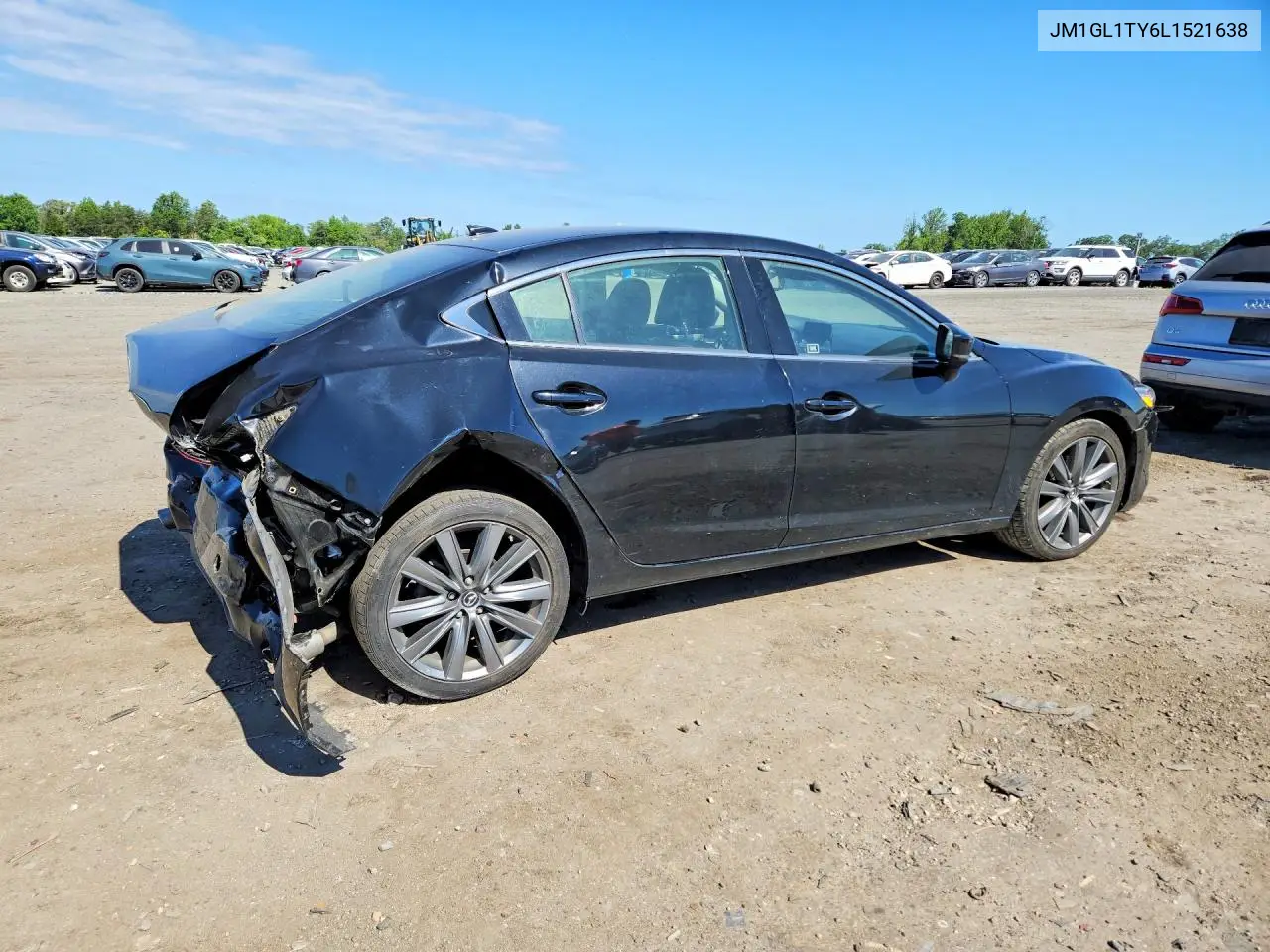 2020 Mazda 6 Grand Touring VIN: JM1GL1TY6L1521638 Lot: 55882416