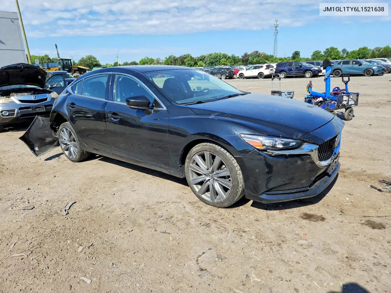 2020 Mazda 6 Grand Touring VIN: JM1GL1TY6L1521638 Lot: 55882416