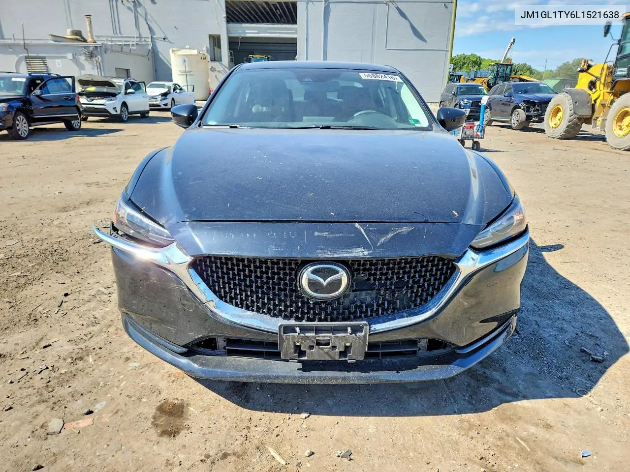 2020 Mazda 6 Grand Touring VIN: JM1GL1TY6L1521638 Lot: 55882416