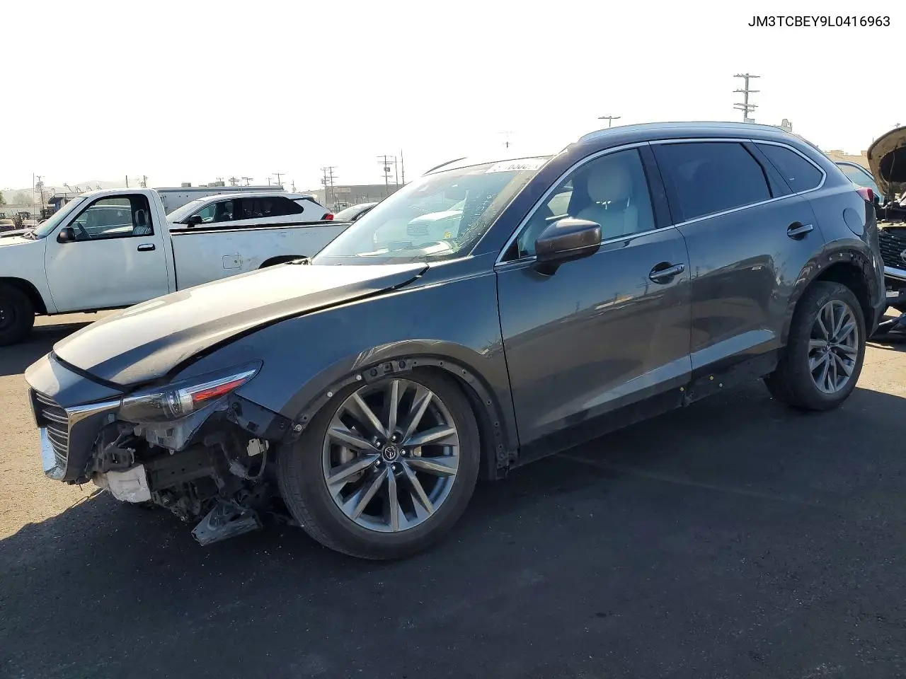 2020 Mazda Cx-9 Signature VIN: JM3TCBEY9L0416963 Lot: 57165086