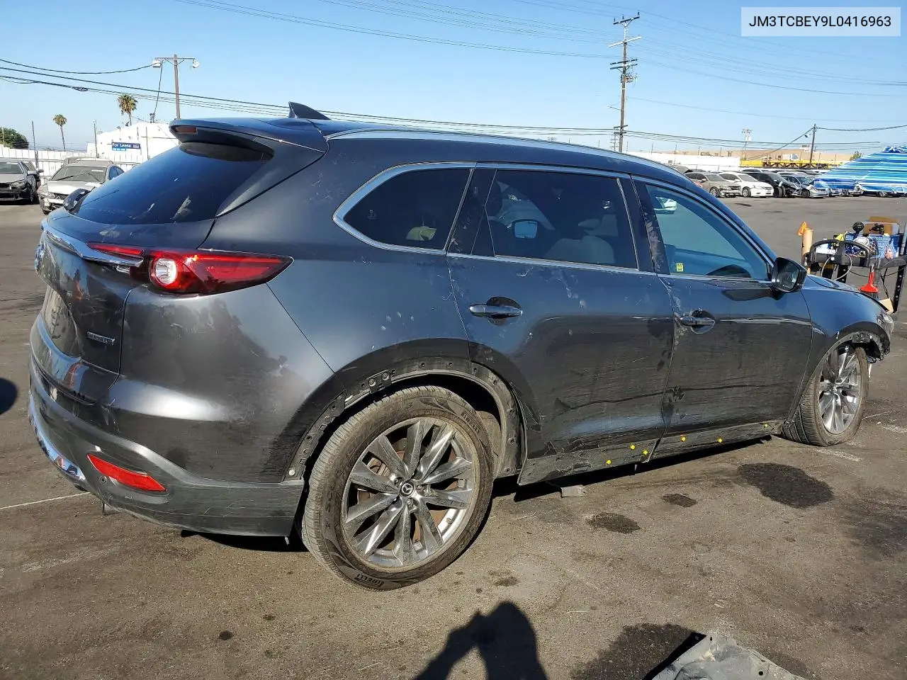 2020 Mazda Cx-9 Signature VIN: JM3TCBEY9L0416963 Lot: 57165086